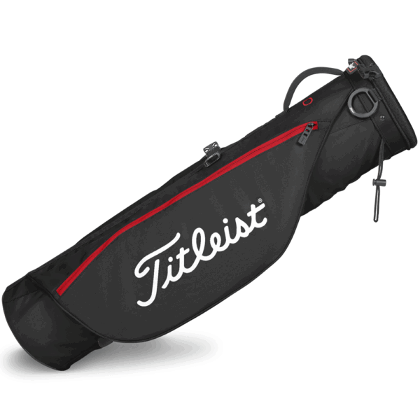 Titleist Carry Bag (Pencil Bag) (Black/Red)
