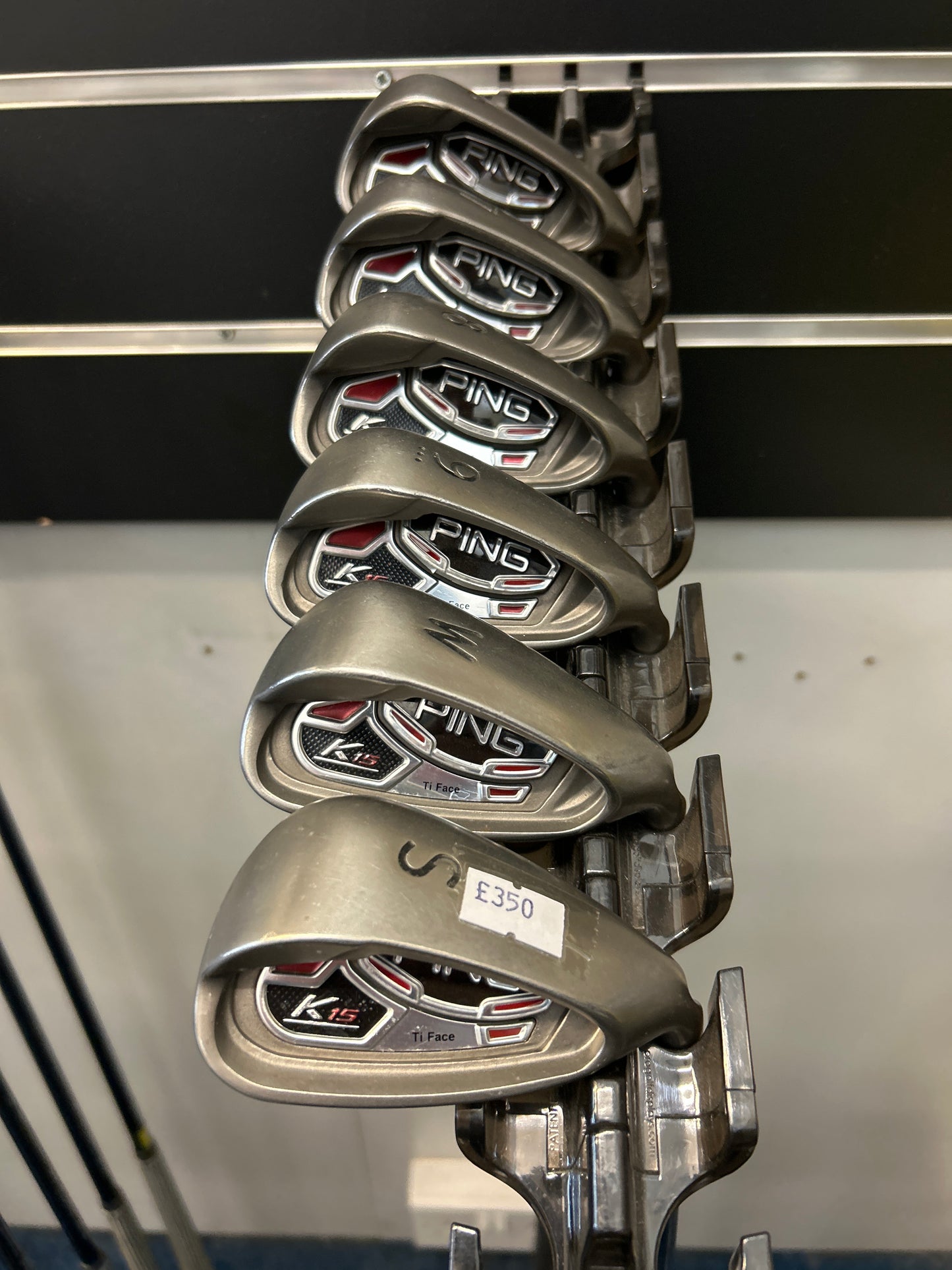 PING K15 (6-PW+SW) (REGULAR FLEX)