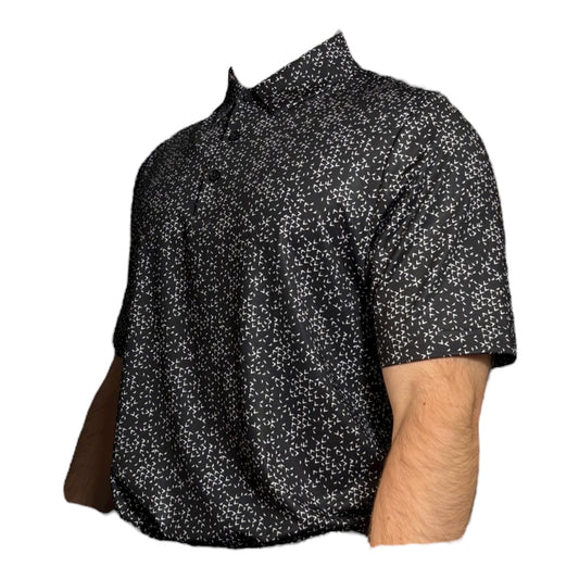 CALLAWAY OPTI-DRI Chev Polo (Caviar/BrightWhite)