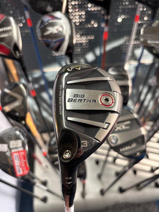 CALLAWAY BIG BERTHA 3 HYBRID 19 DEGREE (Regular FLEX) (Left Handed)