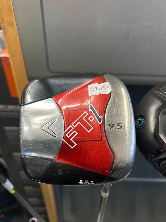 CALLAWAY FTi 9.5 DEGREE (STIFF FLEX)