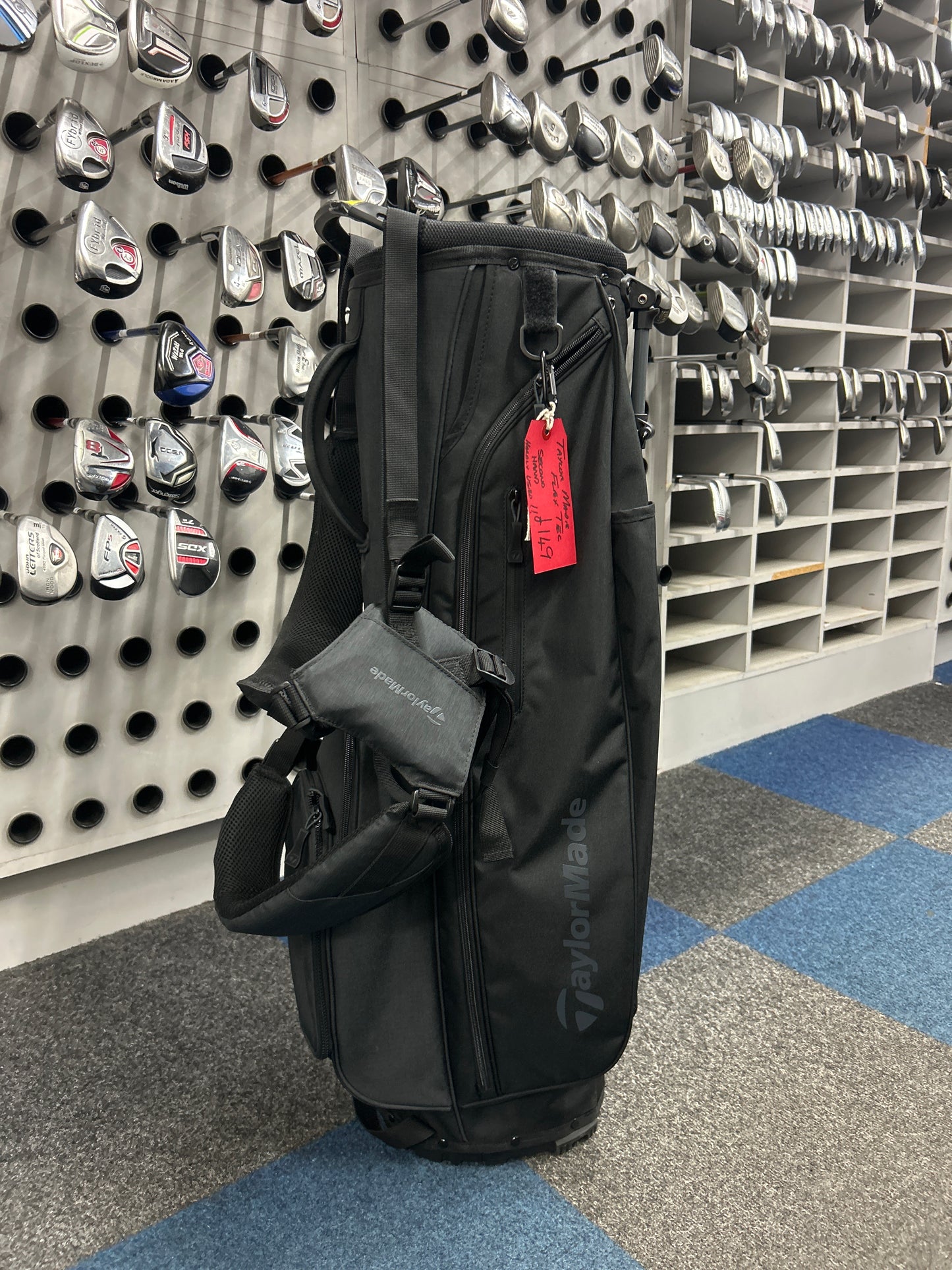 TAYLORMADE Flex Tec Stand Bag (Black)