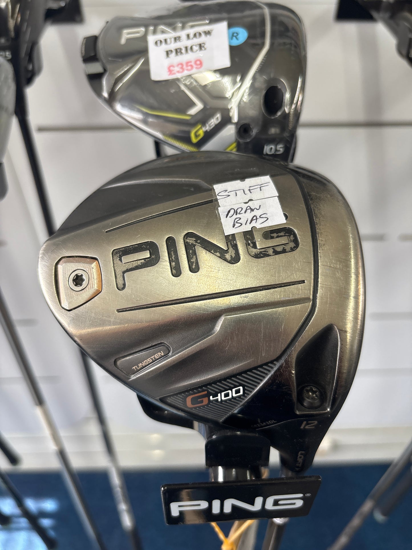 PING G400 SFT 12” Degree (STIFF FLEX)