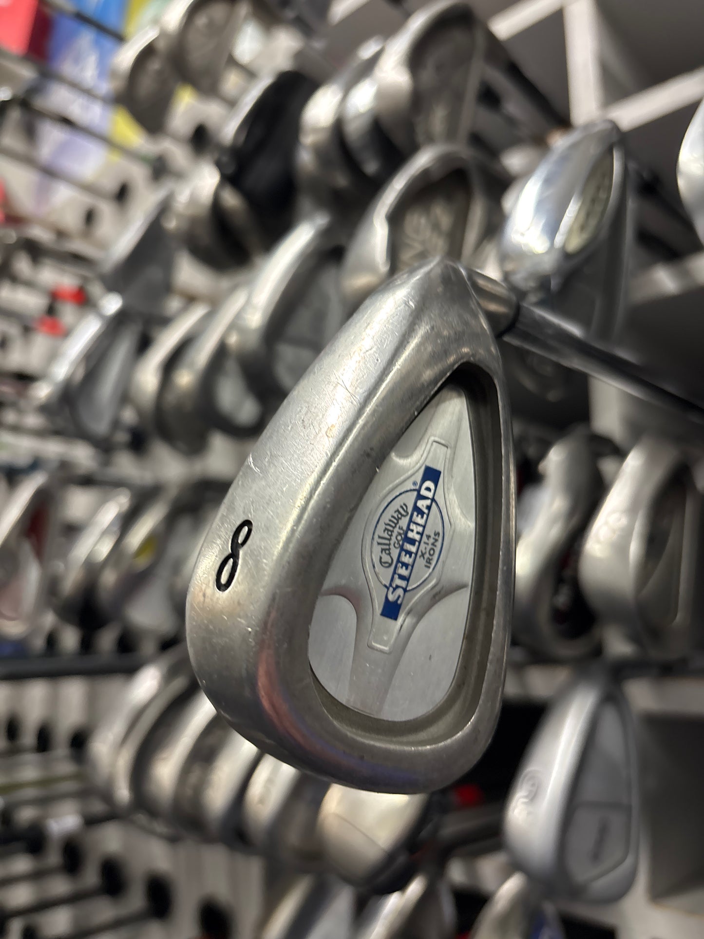 CALLAWAY X-14 Steelhead 8 Iron (Regular Flex)