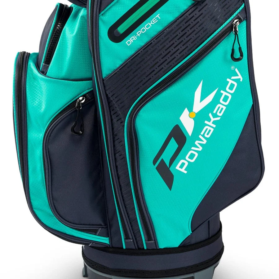 POWAKADDY FLEX Cart Bag (Grey/Teal)