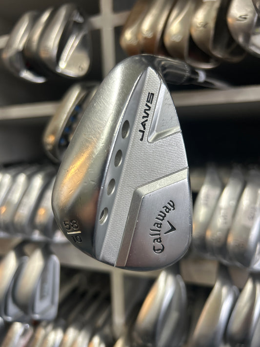 CALLAWAY JAWS FULL TOE -R- 58” DEGREE (10 DEGREES OF BOUNCE)