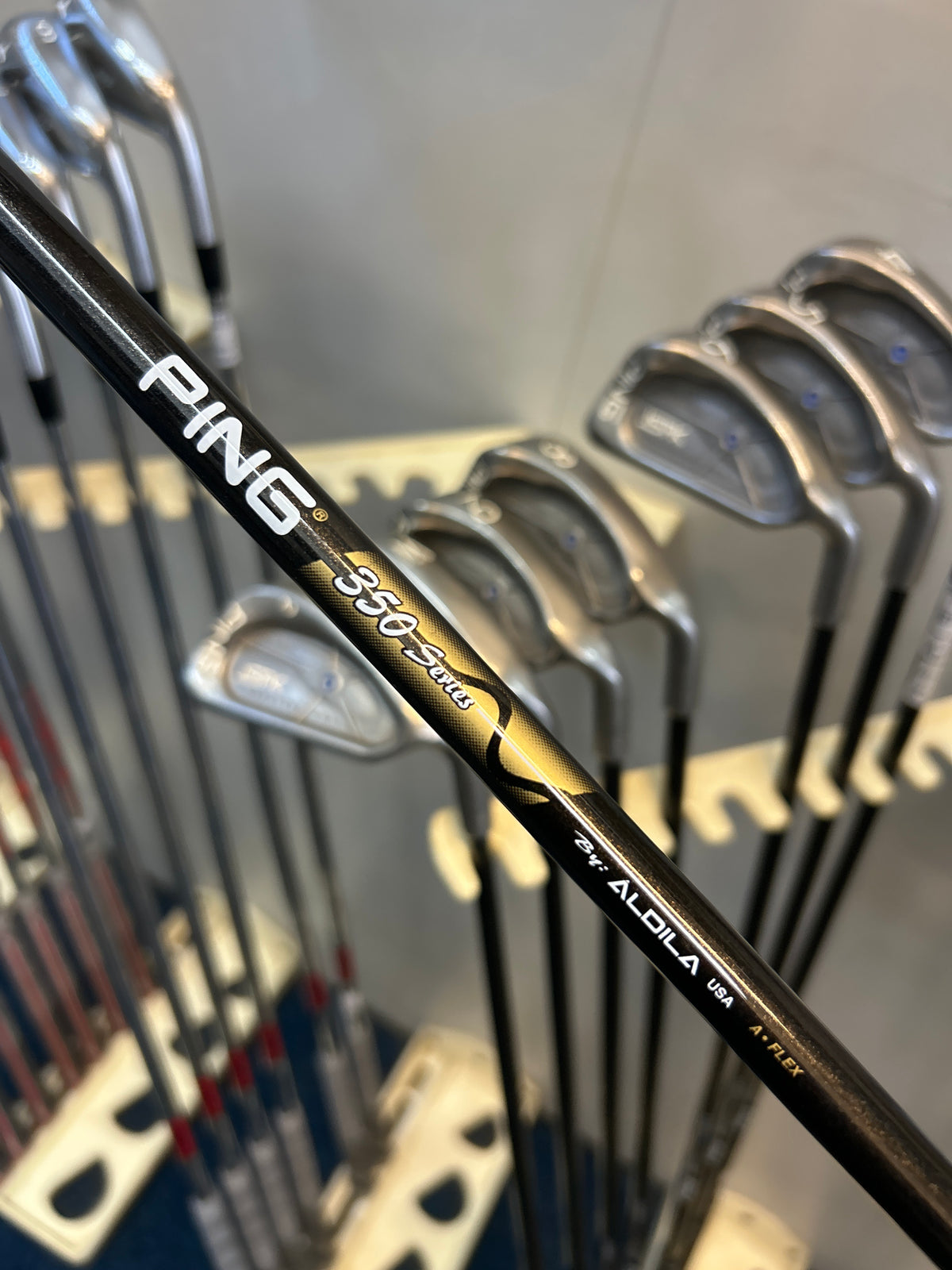 PING LST-K KARSTEN (4-PW+SW) (Soft Regular Graphite Flex)
