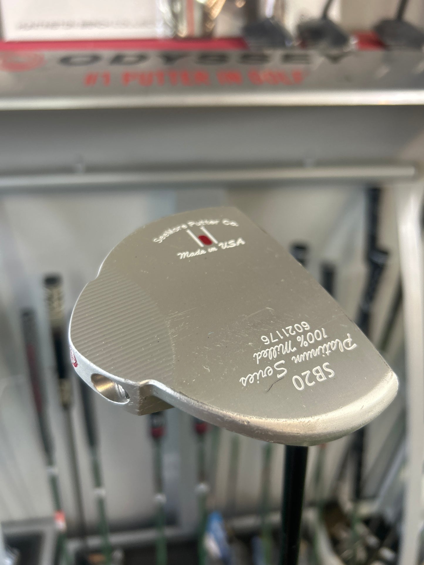SeeMore Putter Co. SB20 Platinum Series 100% Milled (41”)