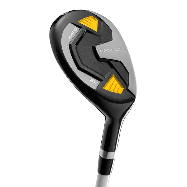 Wilson PROFILE Medium JR (Years 8-11) (Yellow) Right Handed) Package Set