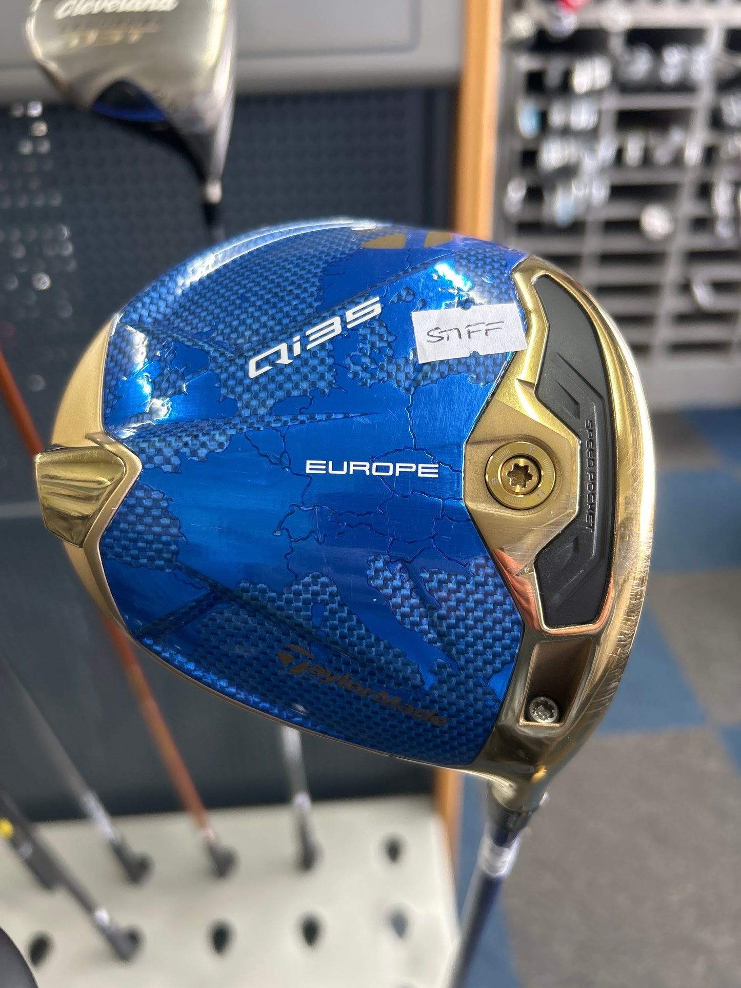 Taylormade QI35 10.5 Degree (Europe Ryder Cup Edition)  (STIFF FLEX)