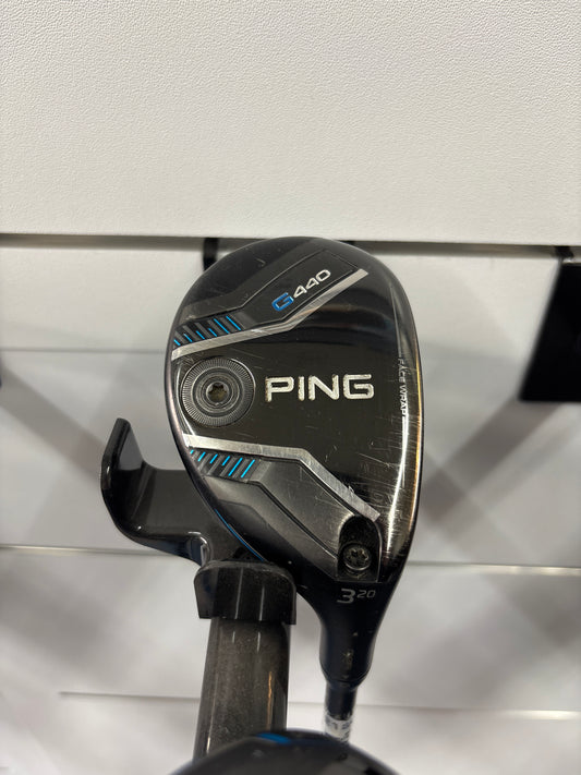 PING G440 3 /20 DEGREE HYBRID (REGULAR FLEX)