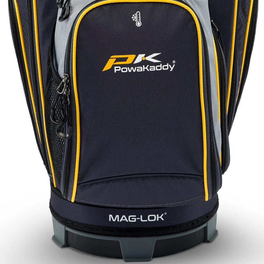 POWAKADDY FLEX Cart Bag (Grey/Yellow)