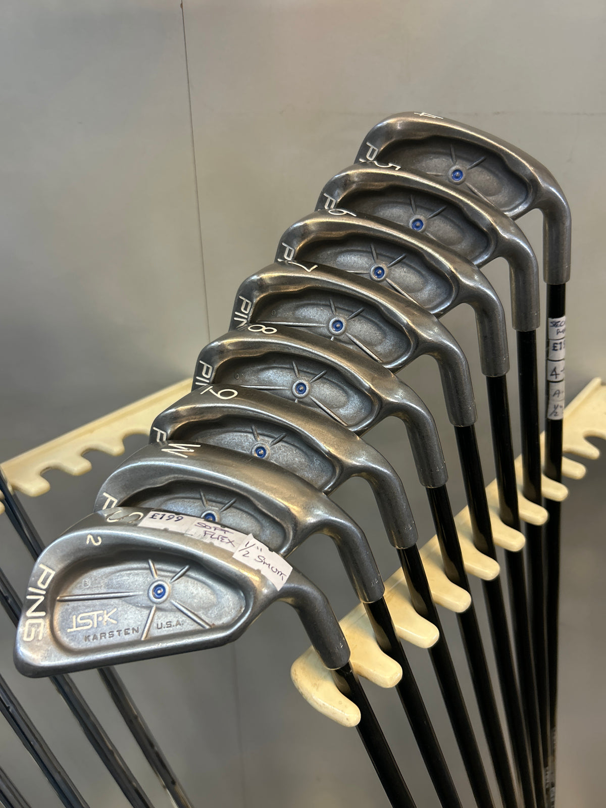 PING LST-K KARSTEN (4-PW+SW) (Soft Regular Graphite Flex)