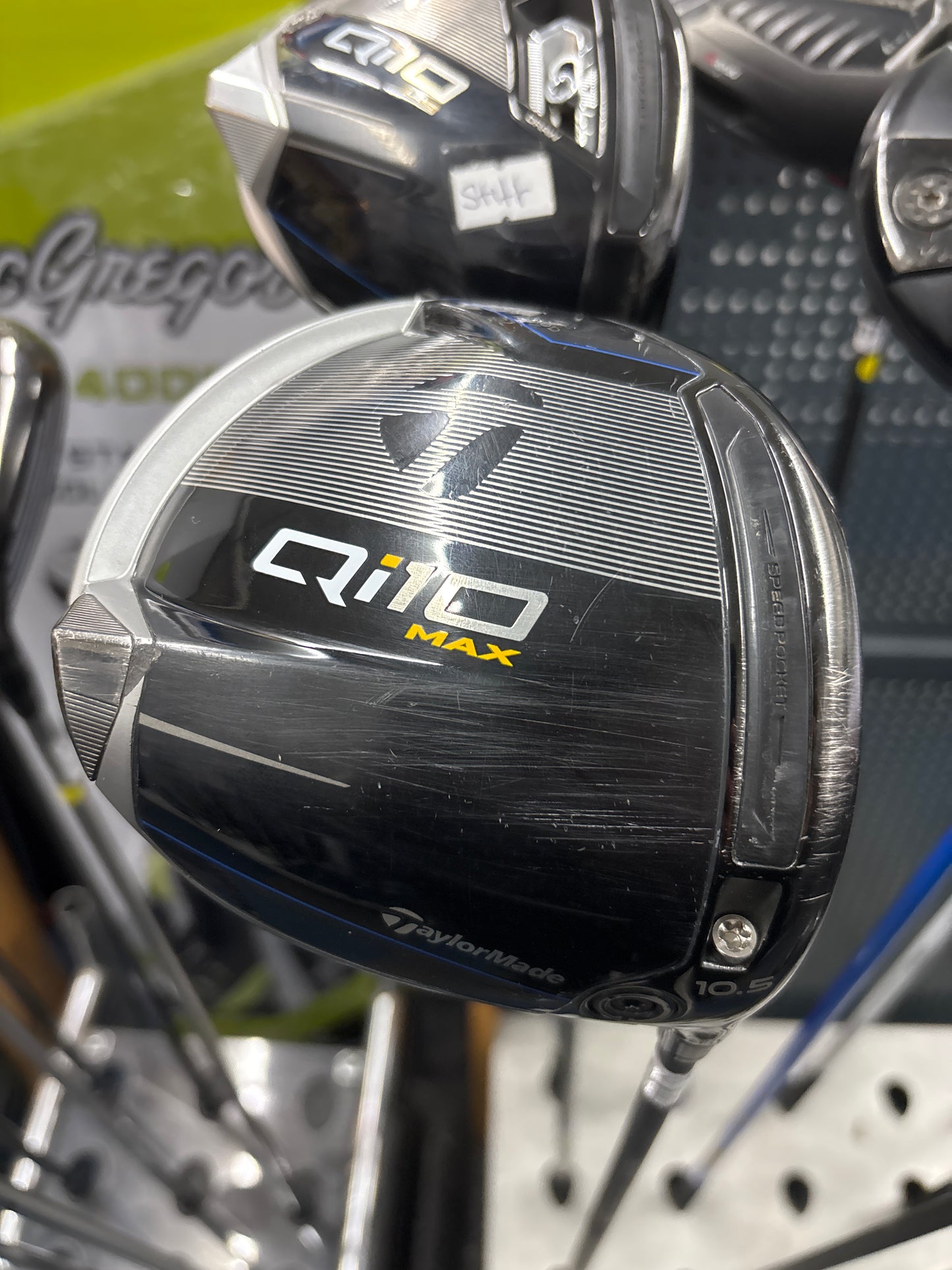 Taylormade QI10 MAX 10.5 DEGREE (STIFF FLEX)