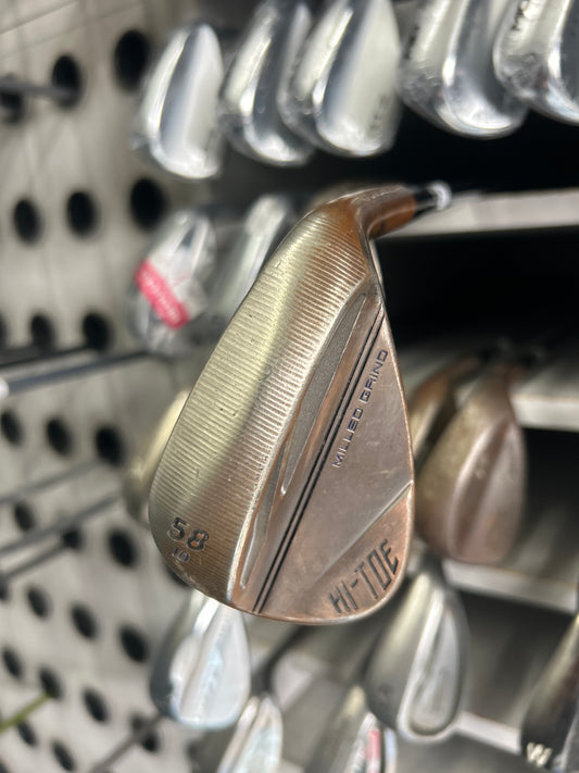 TAYLORMADE HI-TOE 58 Wedge (10 DEGREES OF BOUNCE)