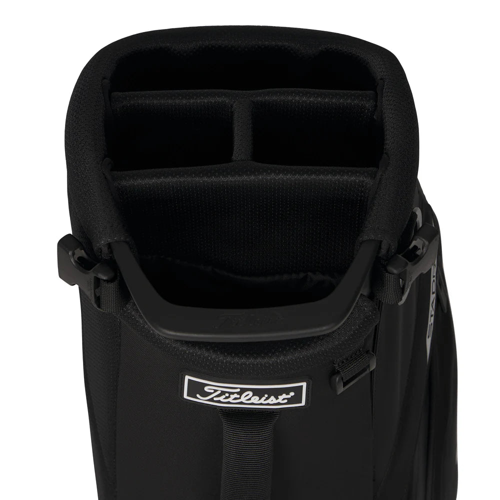 Titleist Players S4 STADRY Stand Bag – (Black/Graphite)
