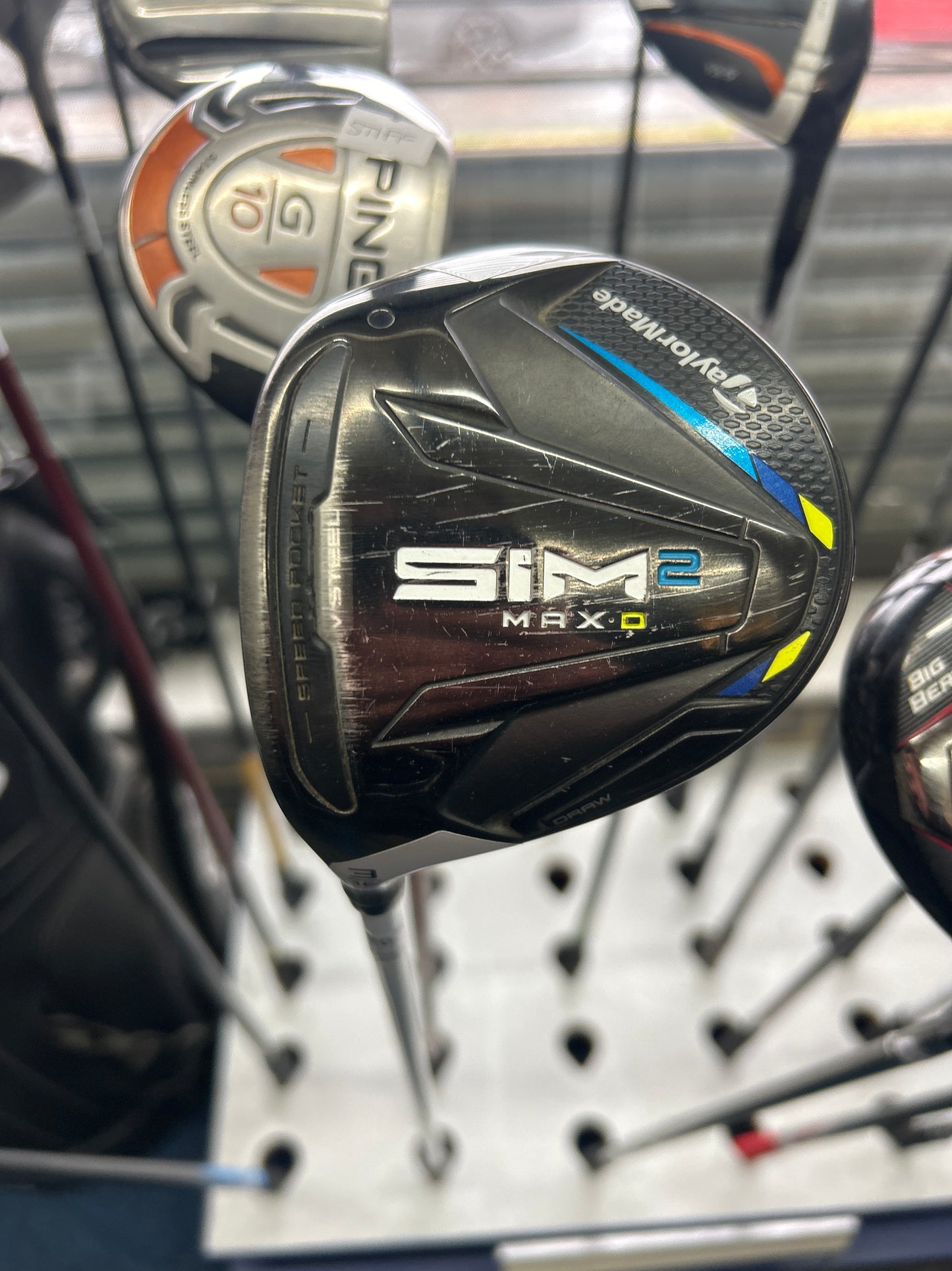 TAYLORMADE SIM2 MAX-D 2 WOOD (LITE Regular Flex) (Left Handed)