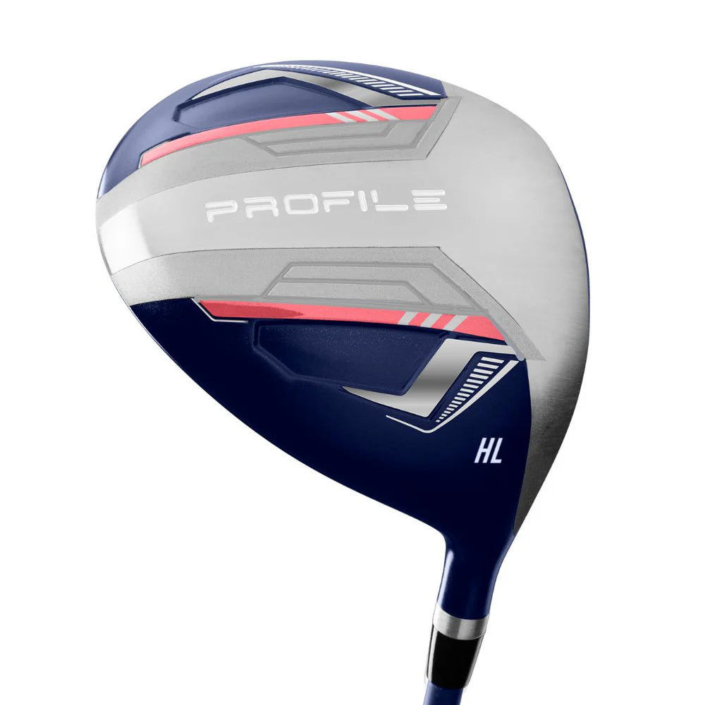 LADIES LEFT HANDED WILSON PROFILE GRAPHITE GOLF PACKAGE SET