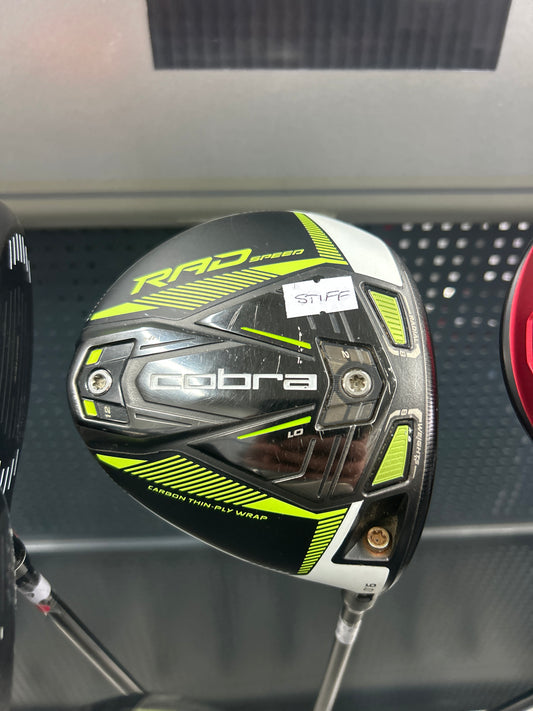 COBRA RAD SPEED 9.0 DEGREE (STIFF FLEX)