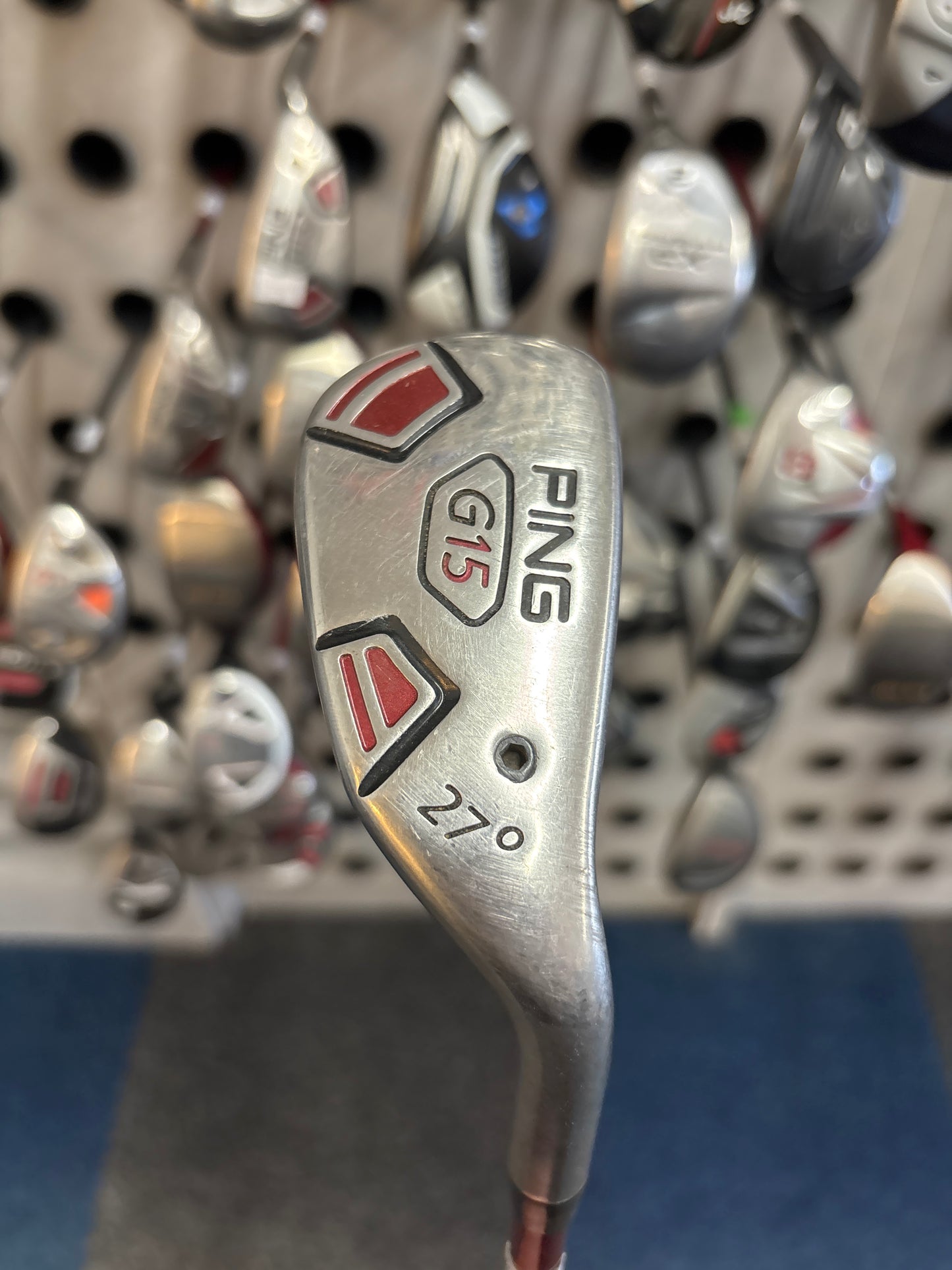 PING G15 5 HYBRID 27 DEGREE (REGULAR FLEX)