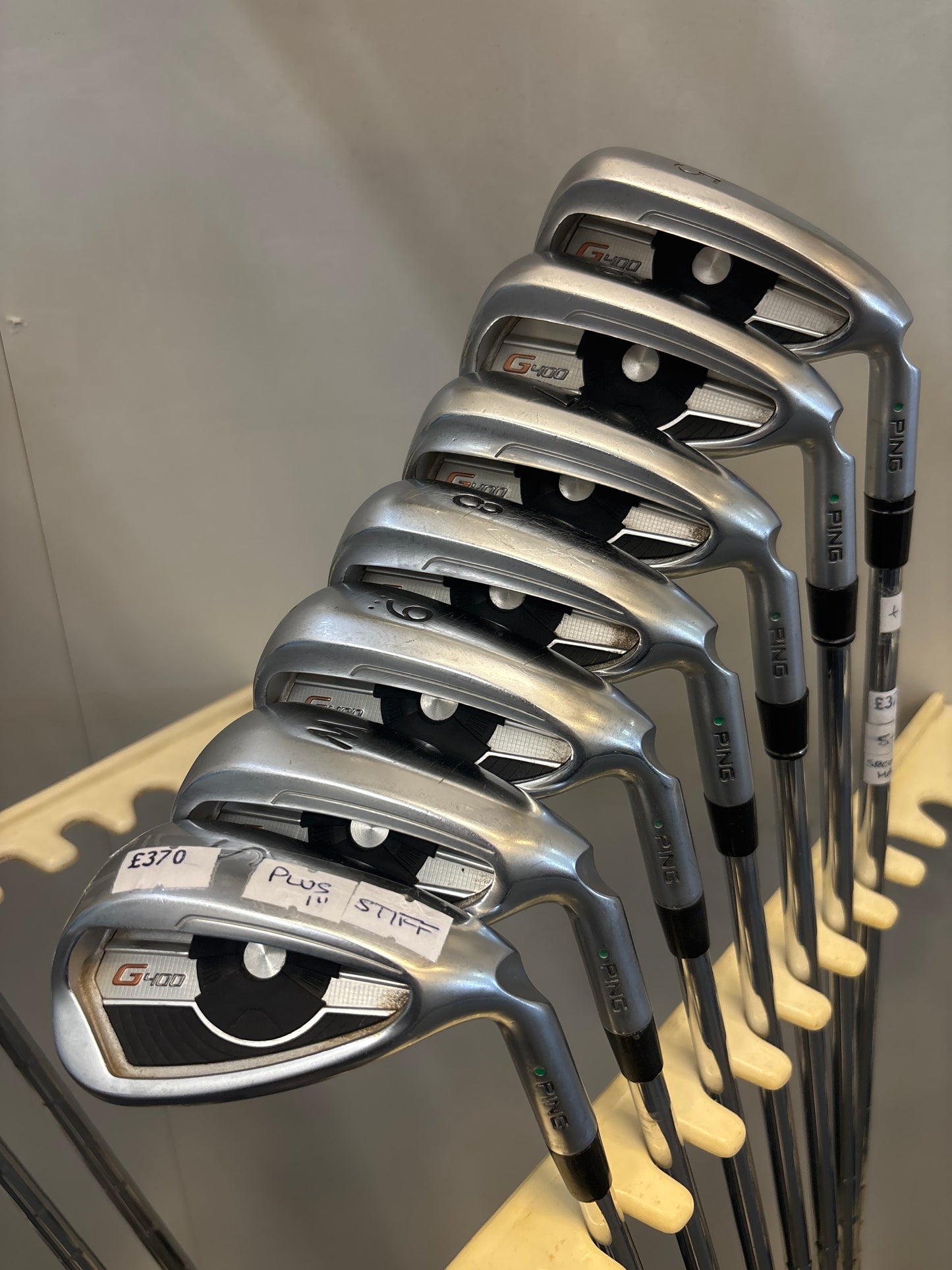 PING G400 (5-PW+SW) (STIFF FLEX)