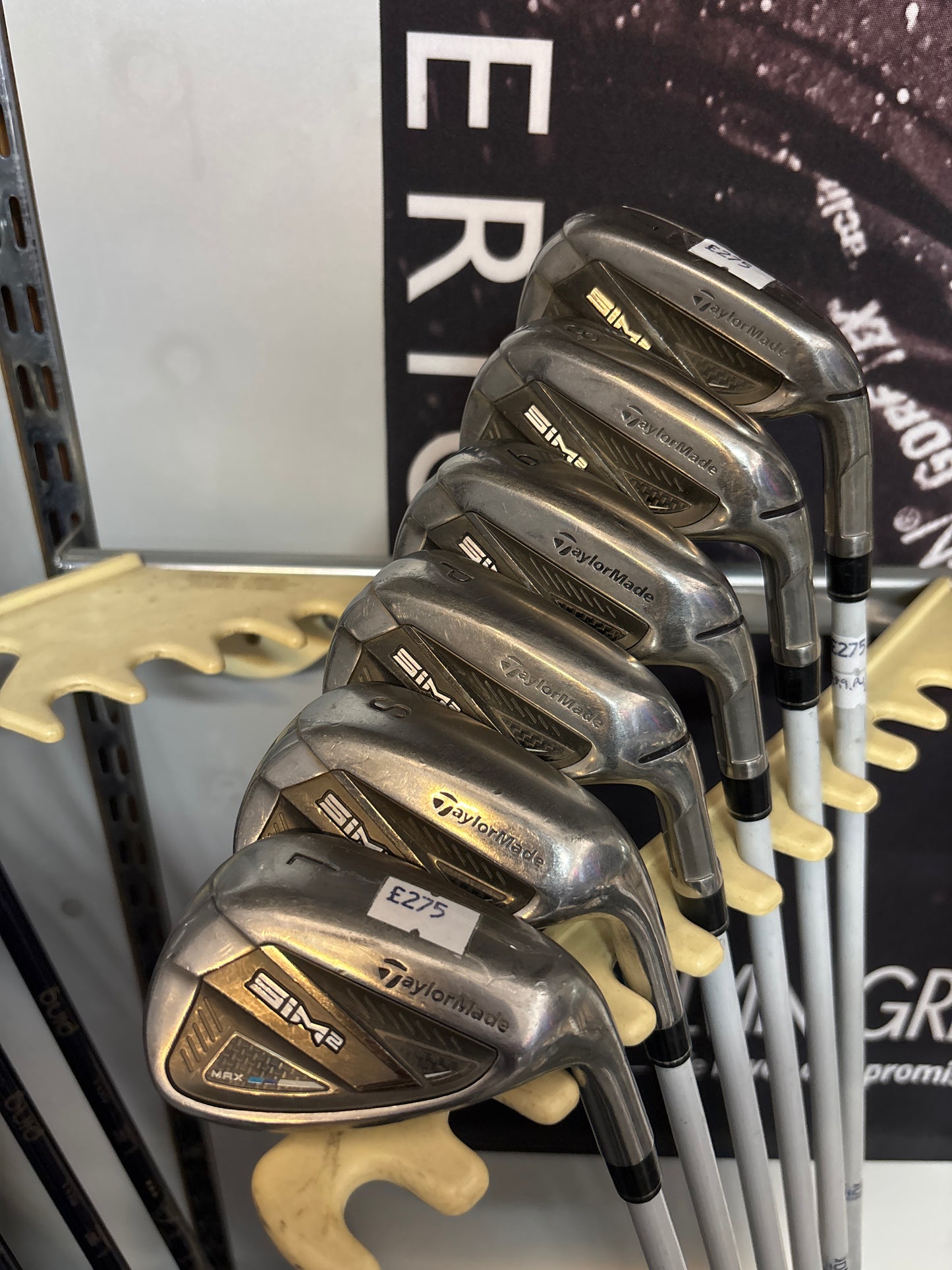 LADIES TaylorMade SIM2 MAX (7-SW+LW (Ladies Regular Flex)