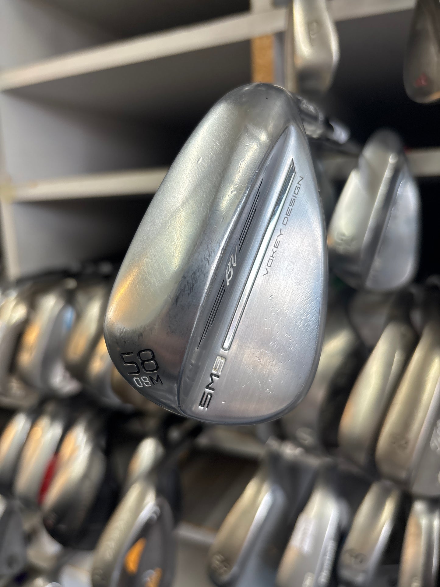 TITLEIST VOKEY SM9 58” DEGREE (08 DEGREES OF BOUNCE)