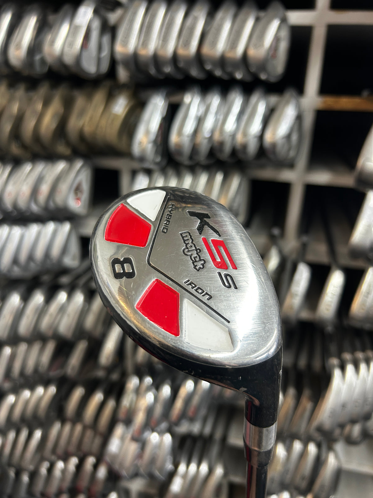 Majek K5s Hybrid Irons (4-PW+SW) (REGULAR GRAPHITE FLEX)