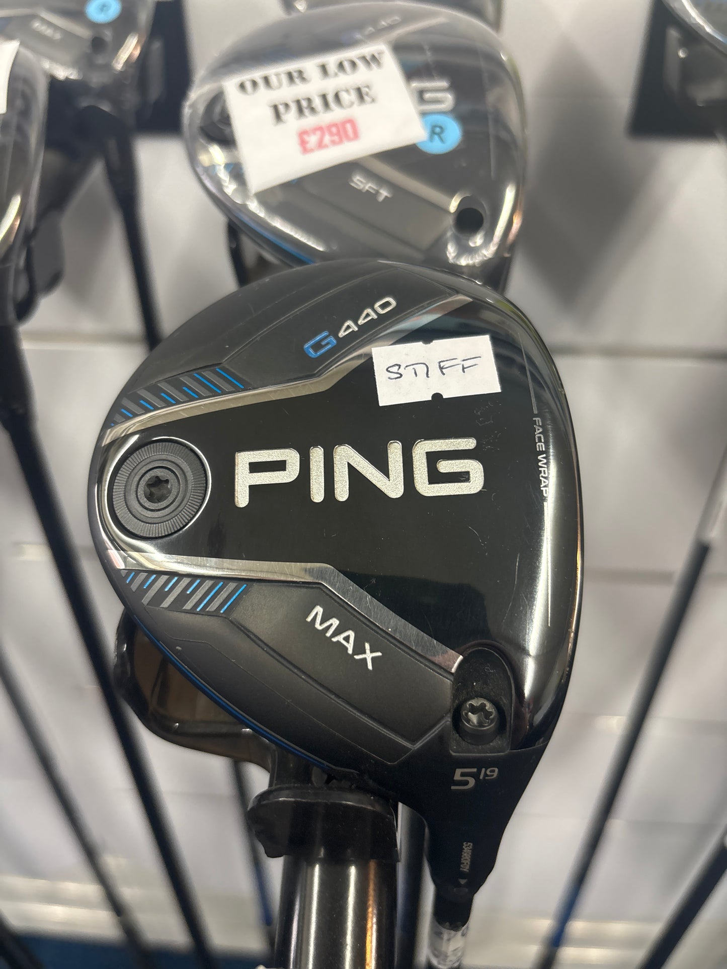 PING G440 MAX 5 Wood 19 Degree (STIFF FLEX) (JUST SECOND HAND)