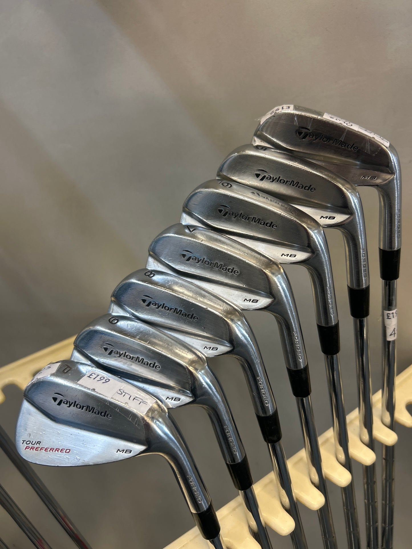 TaylorMade TOUR PREFERRED MB FORGED (4-PW) (STIFF FLEX)
