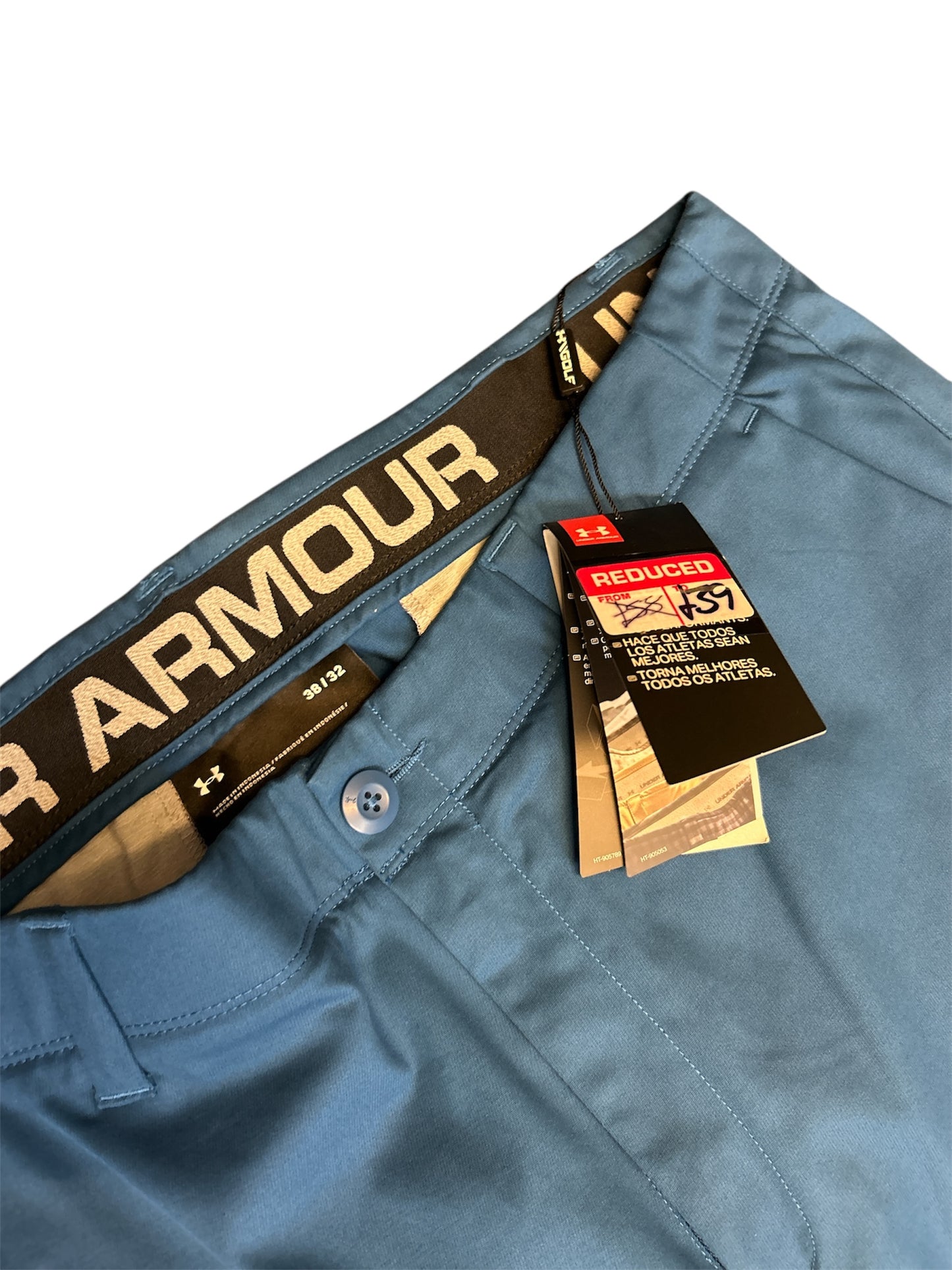 Clearance Under Armour Golf Trousers (W38/L32) (Shop Displayed Wear)