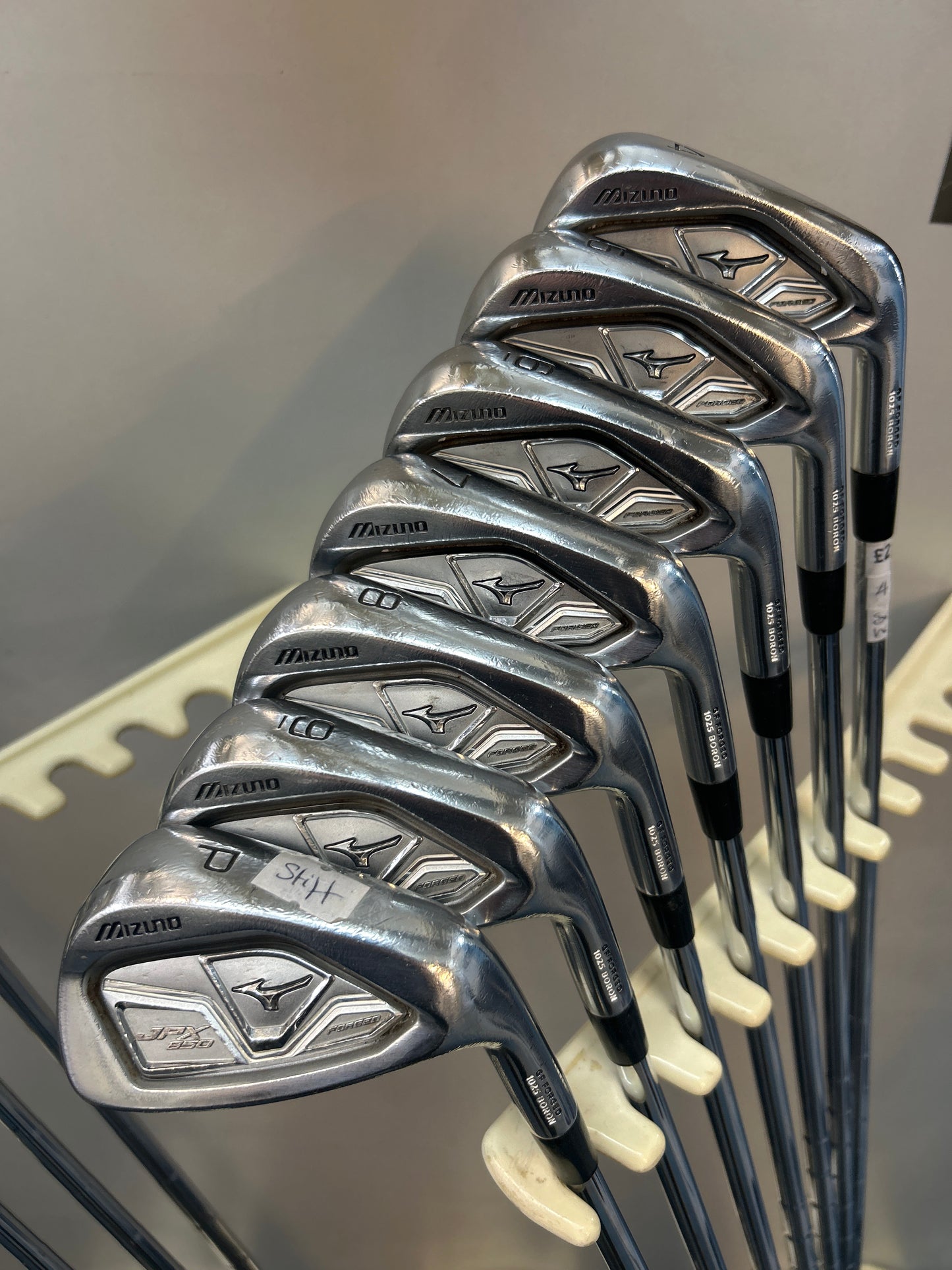 MIZUNO JPX 850 FORGED (4-PW STIFF FLEX)