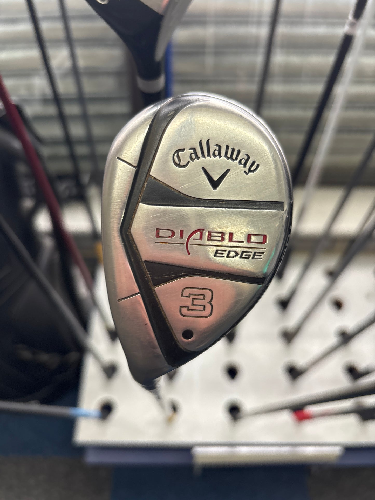 CALLAWAY DIABLO EDGE 3 Hybrid 21 Degree (Stiff Flex) (Left Handed)
