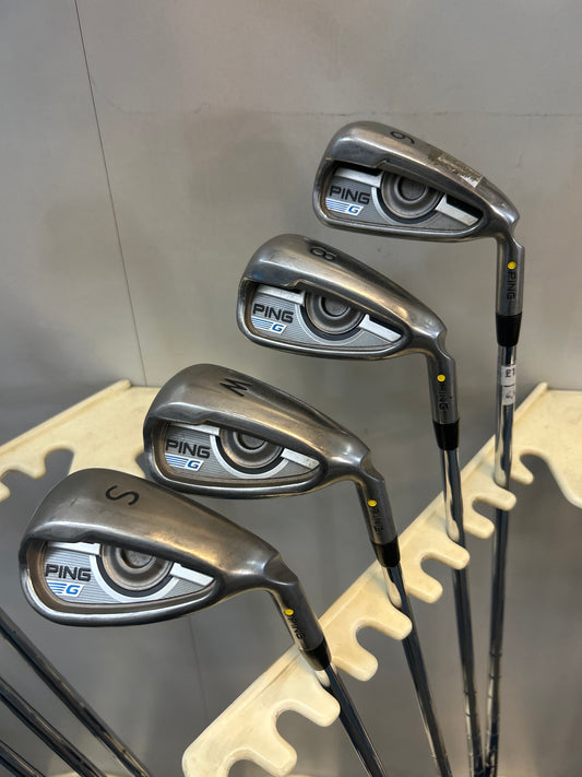 PING G HALF SET (6,8,PW,SW) (Regular Flex)