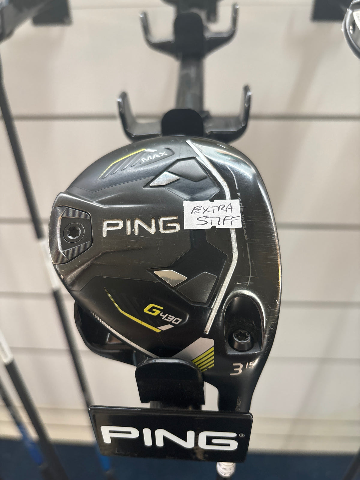 PING G430 MAX 3 Wood 15 DEGREE (EXTRA STIFF FLEX)