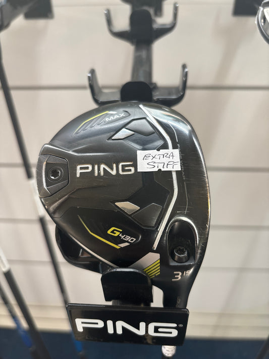 PING G430 MAX 3 Wood 15 DEGREE (EXTRA STIFF FLEX)