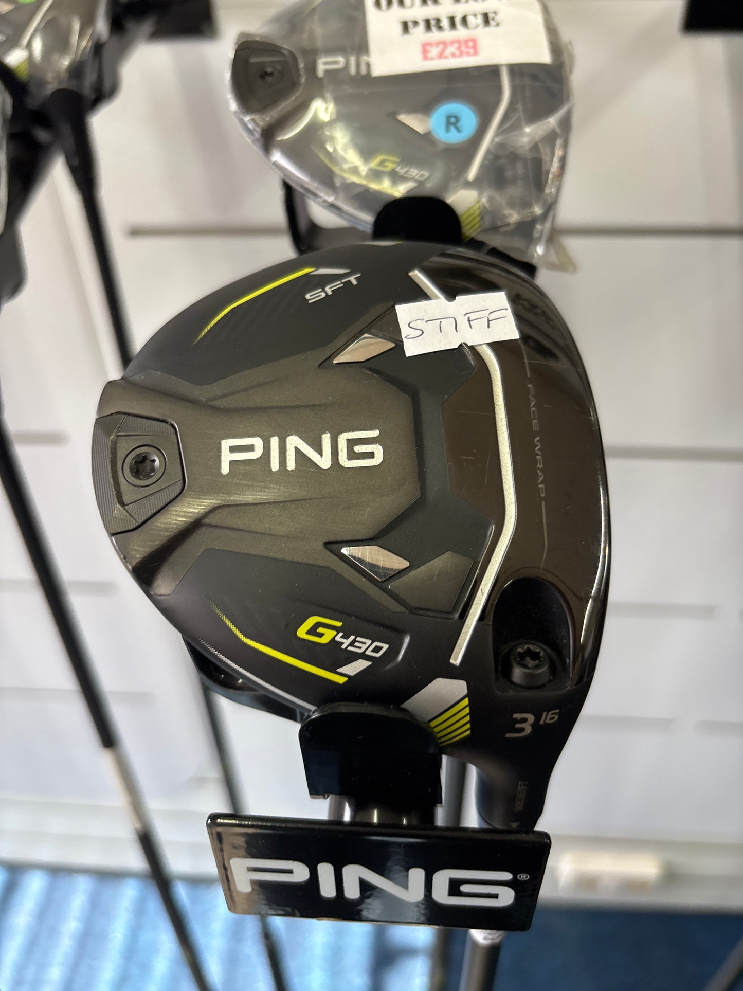 PING G430 SFT 3 WOOD (STIFF FLEX)