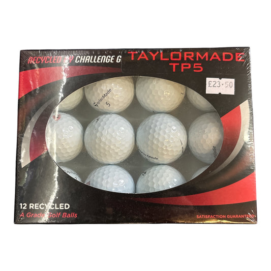 Taylormade TP5 Pond Wash 12 Ball Pack (White)