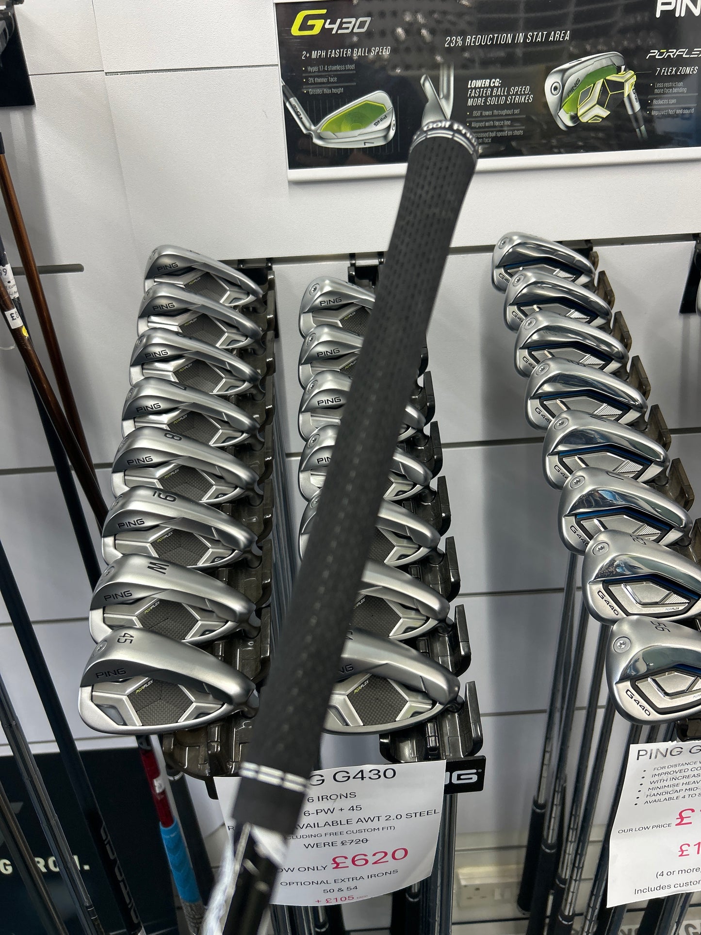 PING iCROSSOVER 3 IRON (X Stiff FLEX)