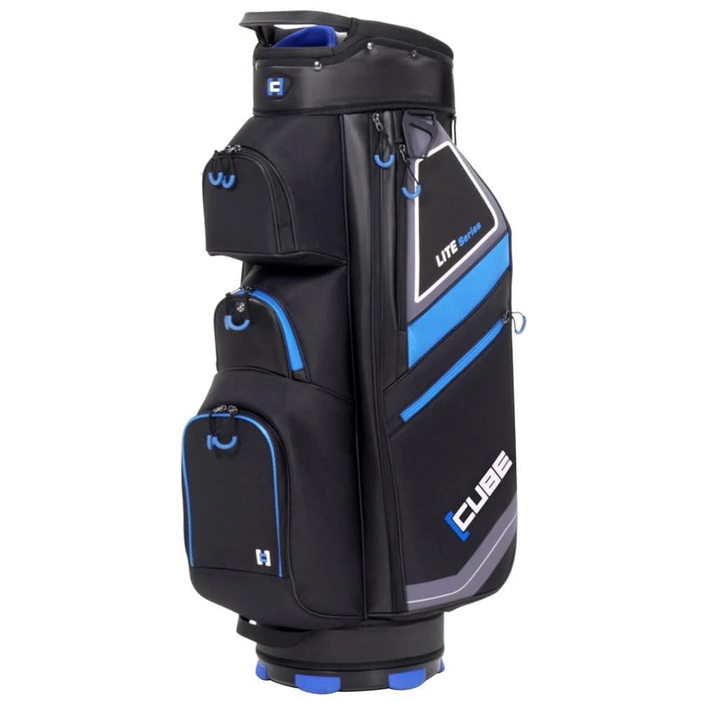 CUBE LITE series Cart Bag (BLUE/BLACK)