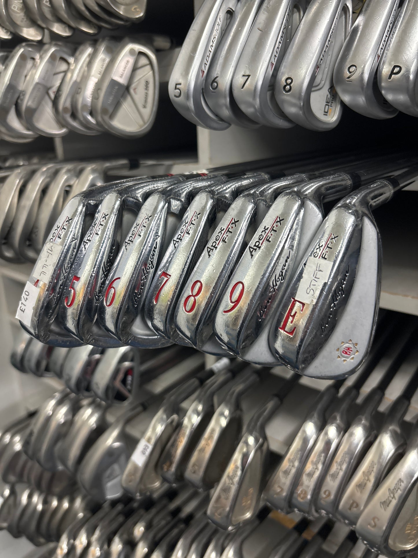 BEN HOGAN (4-PW STIFF  FLEX)