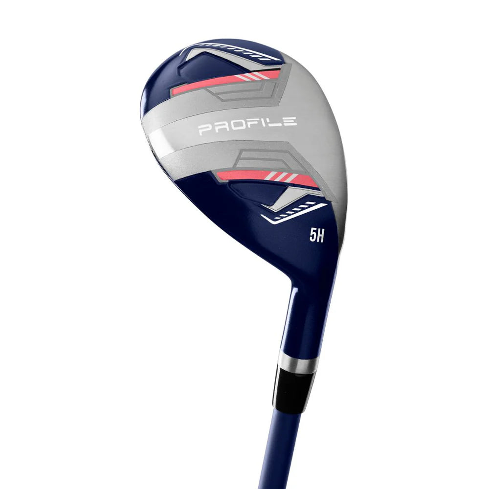 LADIES LEFT HANDED WILSON PROFILE GRAPHITE GOLF PACKAGE SET