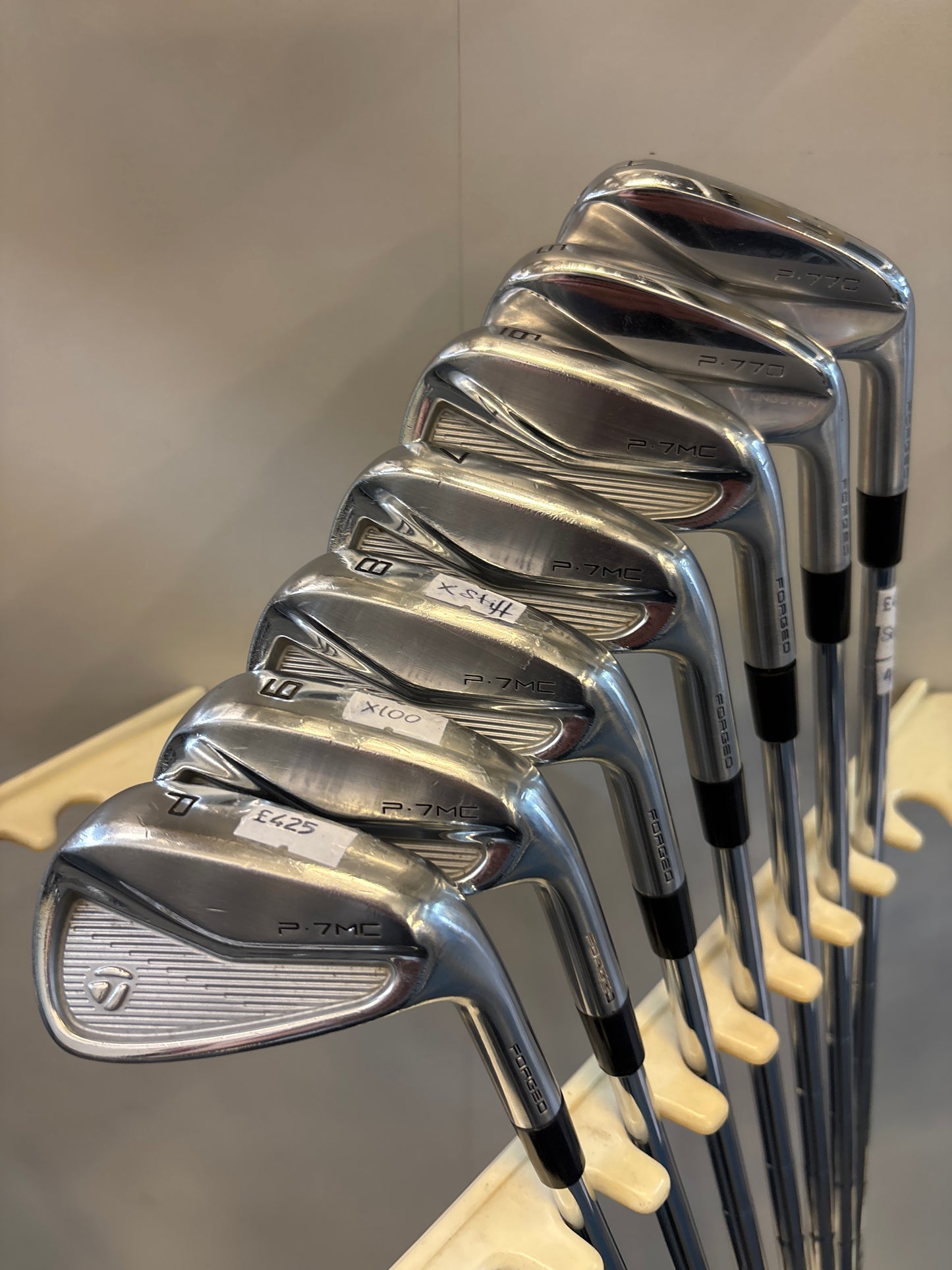 Taylormade P-7MC/P770 COMBINE SET (4-PW) (EXTRA STIFF FLEX)