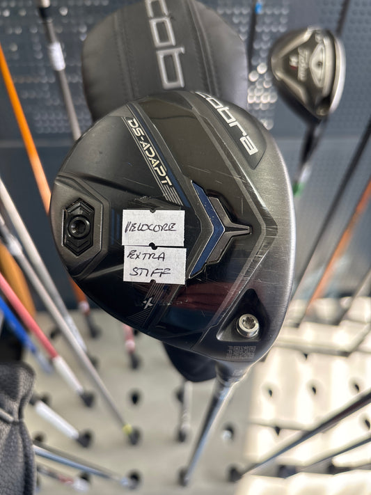 Cobra DS ADAPT 15 Degree 3 Wood (EXTRA STIFF FLEX) (VELOCORE + UPGRADED SHAFT)