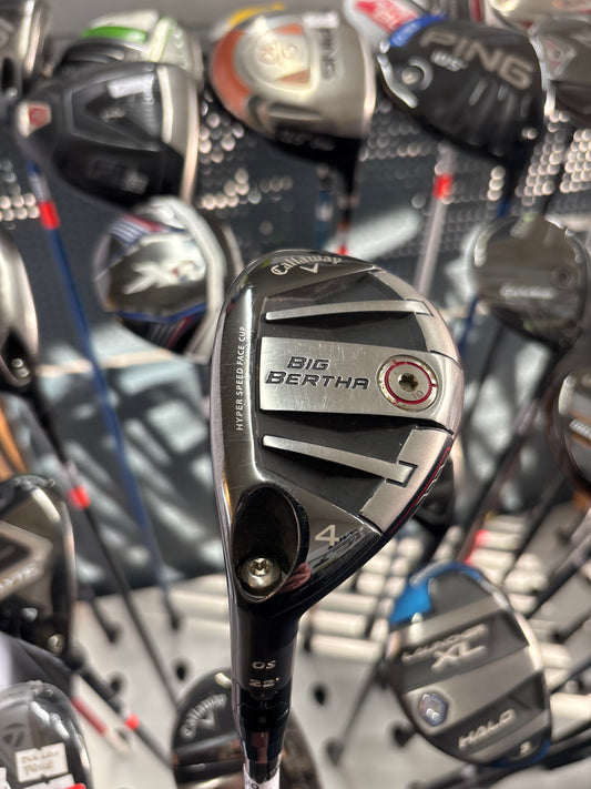 CALLAWAY BIG BERTHA 4 HYBRID 22 DEGREE (Regular FLEX) (Left Handed)