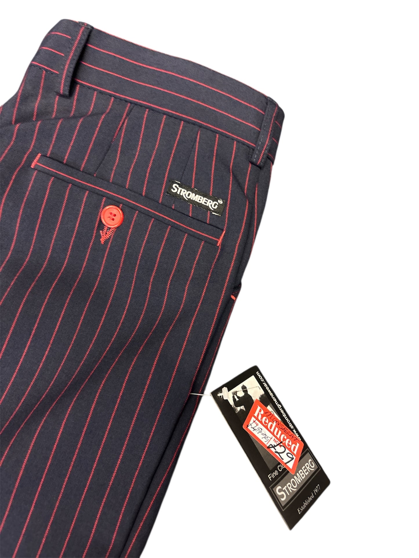 Clearance Stromberg Golf Trousers (W32/L31) (Shop Displayed Wear)