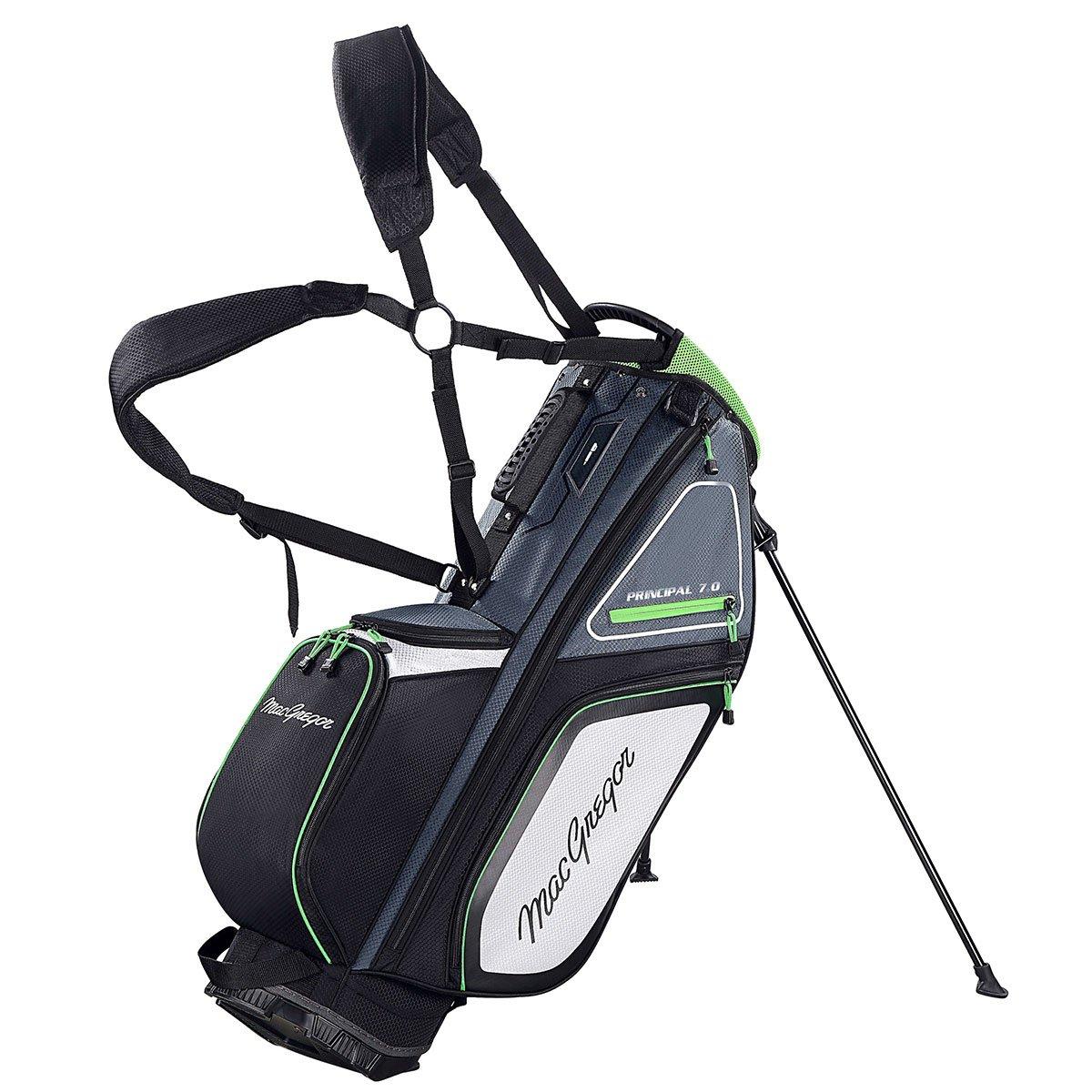 MacGregor Principal 7.0 Stand Bag -(Green/Black/Grey)