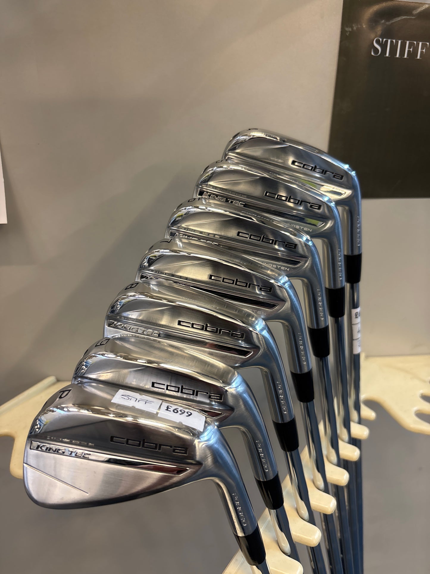 Cobra KING Tec Forged (4-PW) (STIFF FLEX) (JUST SECOND HAND)