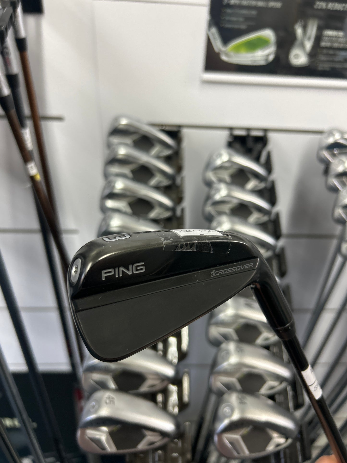 PING iCROSSOVER 3 IRON (X Stiff FLEX)