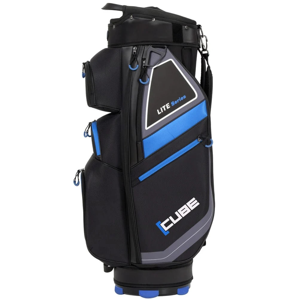 CUBE LITE series Cart Bag (BLUE/BLACK)